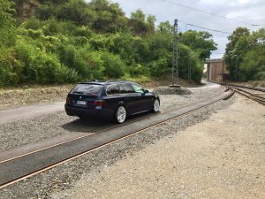Mein Dicker 525i in Orientblau Metallic - 5er BMW - E60 / E61