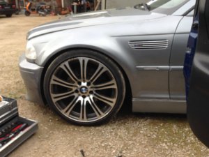 E46 M3 neu gekauft und etwas krumm. - 3er BMW - E46