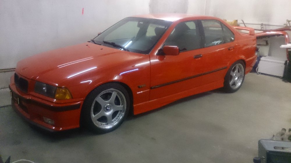 Class 2 -> 98% completed - 3er BMW - E36
