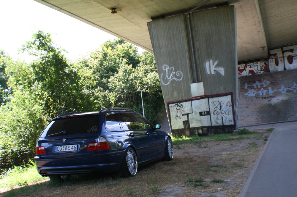 Topas-Blue on 19 inches - 3er BMW - E46