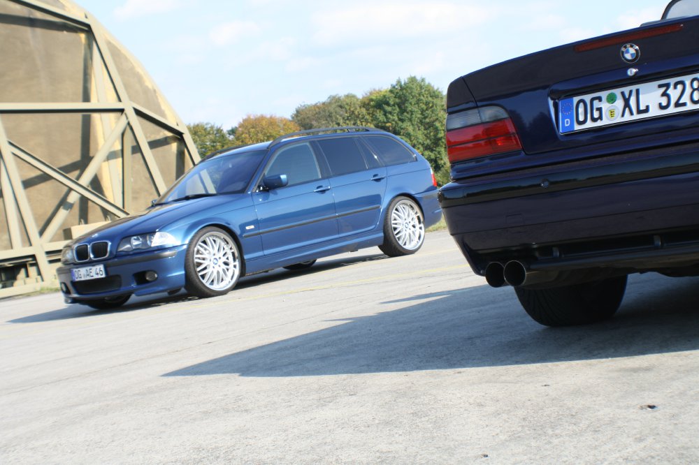 Topas-Blue on 19 inches - 3er BMW - E46