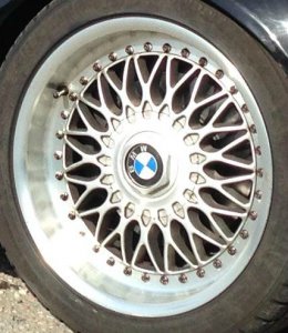 BBS RC090 Felge in 8x17 ET  mit Falken  Reifen in 225/45/17 montiert hinten Hier auf einem 3er BMW E36 320i (Coupe) Details zum Fahrzeug / Besitzer