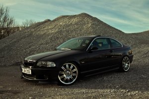 328ci Cosmosschwarz ///M 67 Frontpoliert - 3er BMW - E46