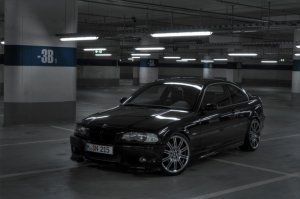 328ci Cosmosschwarz ///M 67 Frontpoliert - 3er BMW - E46