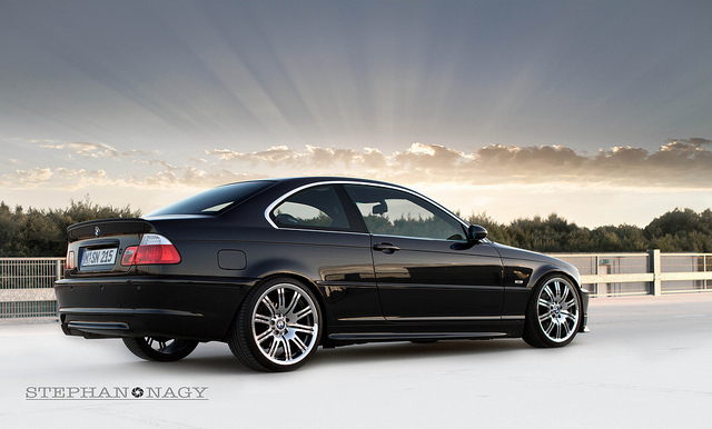 328ci Cosmosschwarz ///M 67 Frontpoliert - 3er BMW - E46