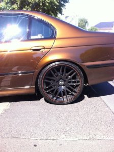 *VIDEO* E39, Marrakesch Braun, 20 Zoll - 5er BMW - E39