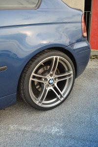 BMW M313 Felge in 8x19 ET 37 mit Hankook EVO S1 Reifen in 245/30/19 montiert hinten Hier auf einem 3er BMW E46 325ti (Compact) Details zum Fahrzeug / Besitzer