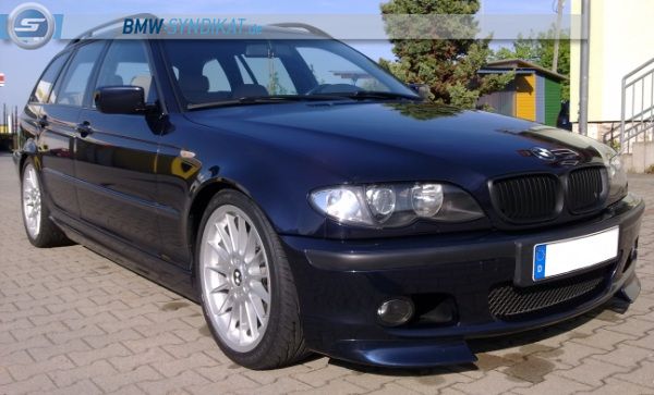 BMW E46 320d 1. Hand TÜV neu Sehr gepflegt M Technic Orient-blau