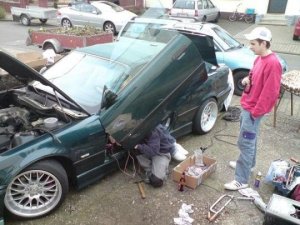 edles E36 Cabrio im Street Style - 3er BMW - E36