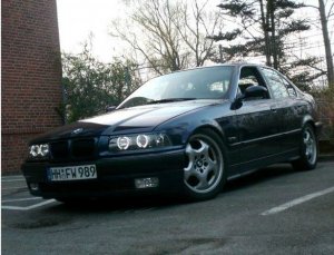 E36 320i limo Blue Daimont - 3er BMW - E36