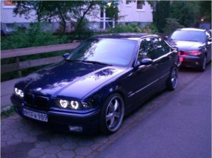 E36 320i limo Blue Daimont - 3er BMW - E36