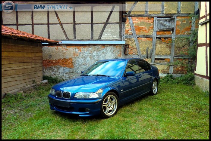 E46 330i Limo in Topasblau Shadowline - 3er BMW - E46