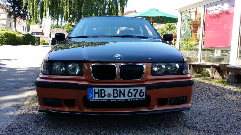 E36 Compact 325i Arancio Calipso - 3er BMW - E36