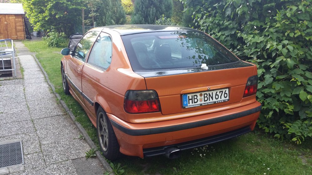 E36 Compact 325i Arancio Calipso - 3er BMW - E36