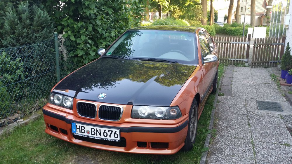 E36 Compact 325i Arancio Calipso - 3er BMW - E36