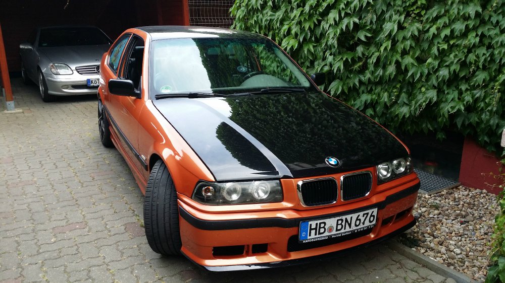 E36 Compact 325i Arancio Calipso - 3er BMW - E36