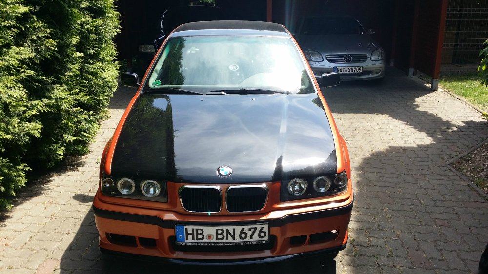 E36 Compact 325i Arancio Calipso - 3er BMW - E36