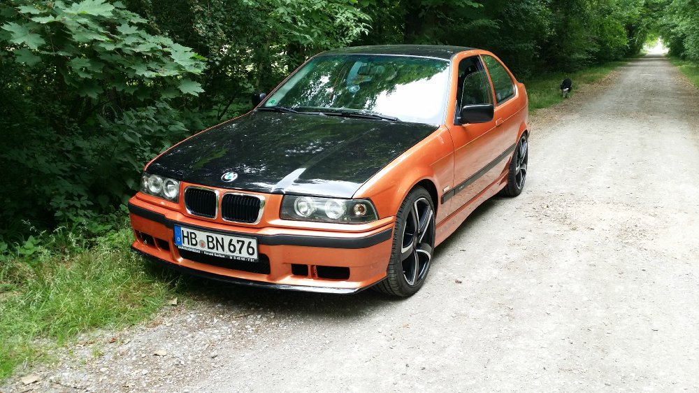 E36 Compact 325i Arancio Calipso - 3er BMW - E36