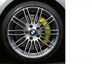 BMW Performance 269 Felge in 8.5x19 ET 18 mit Continental SportContact2 Reifen in 245/35/19 montiert vorn Hier auf einem 5er BMW E60 525i (Limousine) Details zum Fahrzeug / Besitzer