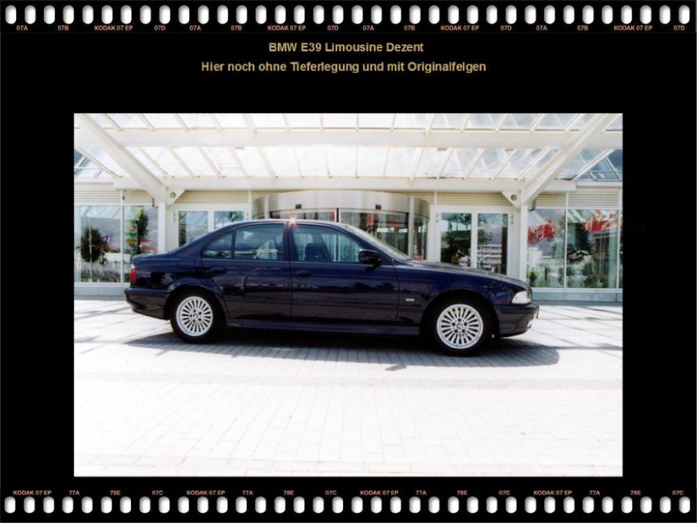 BMW E39 Limousine Dezent aktualisiert - 5er BMW - E39