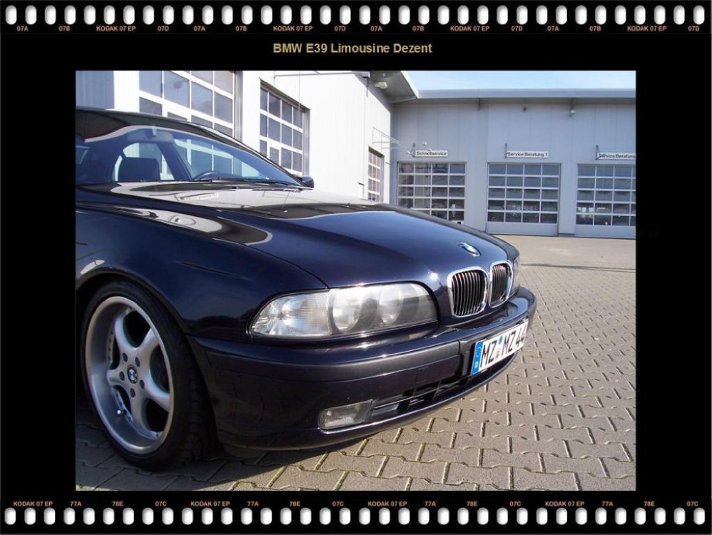 BMW E39 Limousine Dezent aktualisiert - 5er BMW - E39