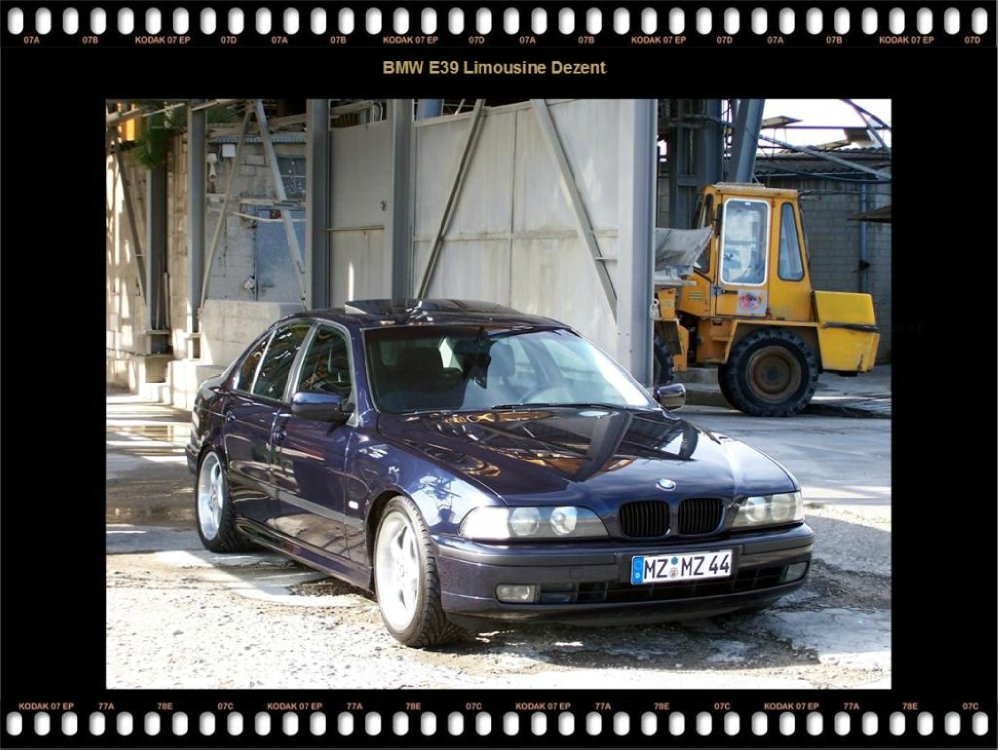 BMW E39 Limousine Dezent aktualisiert - 5er BMW - E39