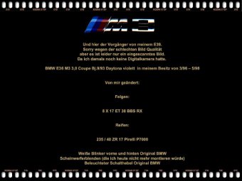 BMW E39 Limousine Dezent aktualisiert - 5er BMW - E39