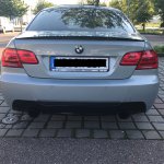 BMW Heckeinsatz / Diffusor Hochglanz Schwarz