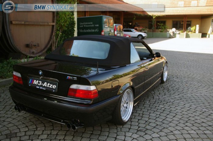 E36/M3B Cabrio in COSMOSSCHWARZ METALLIC (303) - 3er BMW - E36