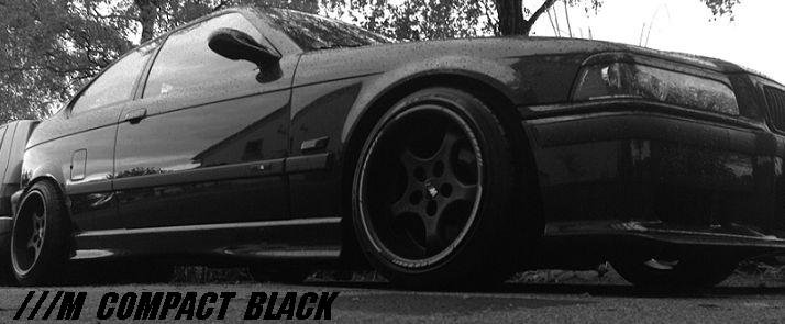 ///M Compact Black - 3er BMW - E36