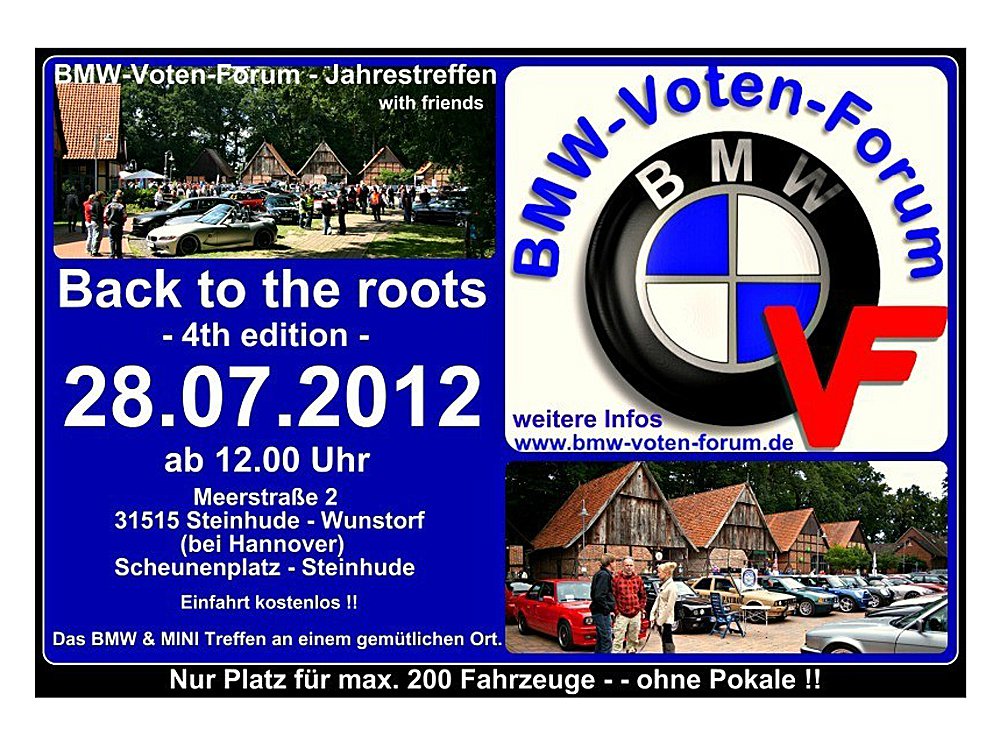 Back To The Roots .. 4th & Final Edition 28.07.12 - Fotos von Treffen & Events