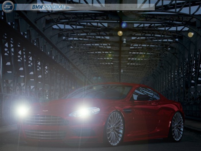 Aston Martin DBS *From Blue To Red* - BMW Fakes - Bildmanipulationen