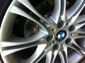 BMW Styling 135 M-Doppelspeiche Felge in 8x18 ET 47 mit Hankook Ventus V12 Evo Reifen in 225/40/18 montiert vorn Hier auf einem 3er BMW E46 328i (Coupe) Details zum Fahrzeug / Besitzer
