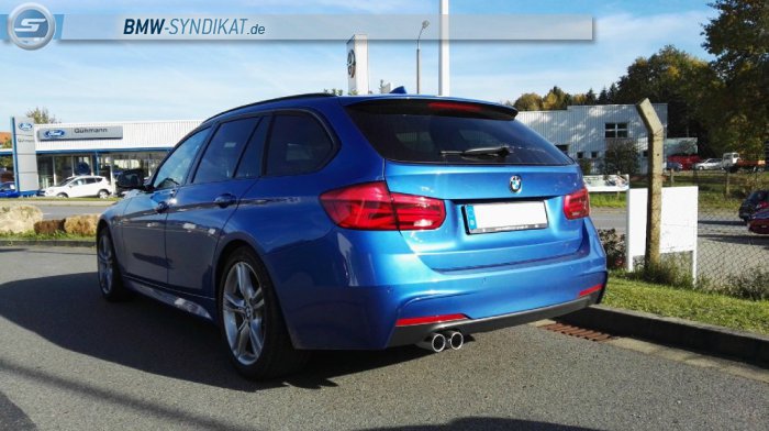 F31 Modell "M-Sport" - Estorilblau - 3er BMW - F30 / F31 / F34 / F80
