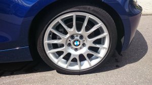 BMW BMW Alufelge Radialspeiche 216 Felge in 7.5x18 ET 49 mit Goodyear Eagle NCT 5 Reifen in 205/40/18 montiert vorn Hier auf einem 1er BMW E87 120i (5-Trer) Details zum Fahrzeug / Besitzer