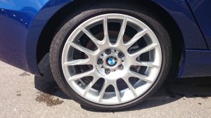 BMW BMW Alufelge Radialspeiche 216 Felge in 8.5x18 ET 52 mit Goodyear Eagle NCT 5 Reifen in 225/40/18 montiert hinten Hier auf einem 1er BMW E87 120i (5-Trer) Details zum Fahrzeug / Besitzer