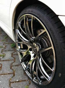 Z-Performance  Felge in 9.5x19 ET 40 mit Hankook Ventus EVO S2 Reifen in 255/30/19 montiert hinten Hier auf einem 3er BMW E90 320d (Limousine) Details zum Fahrzeug / Besitzer