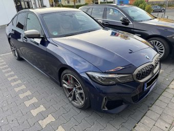 M340i Tansanitblau II Merino Tartufo - 3er BMW - G20 / G21 / G80 / G81