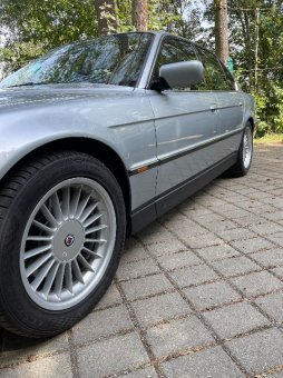 Alpina Classic 1 Felge in 8x18 ET  mit kumho  Reifen in 235/50/18 montiert vorn Hier auf einem 7er BMW E38 728i (Limousine) Details zum Fahrzeug / Besitzer