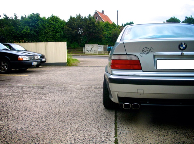 325i, Arktissilber, Alpina Classics - 3er BMW - E36