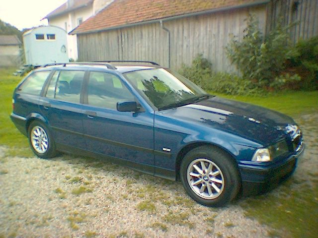 Ex Alltagskombi -mattschwart gerollert! - 3er BMW - E36