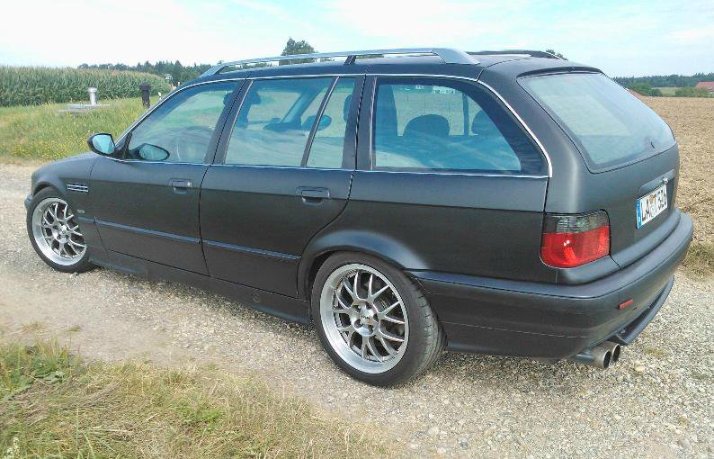 Ex Alltagskombi -mattschwart gerollert! - 3er BMW - E36