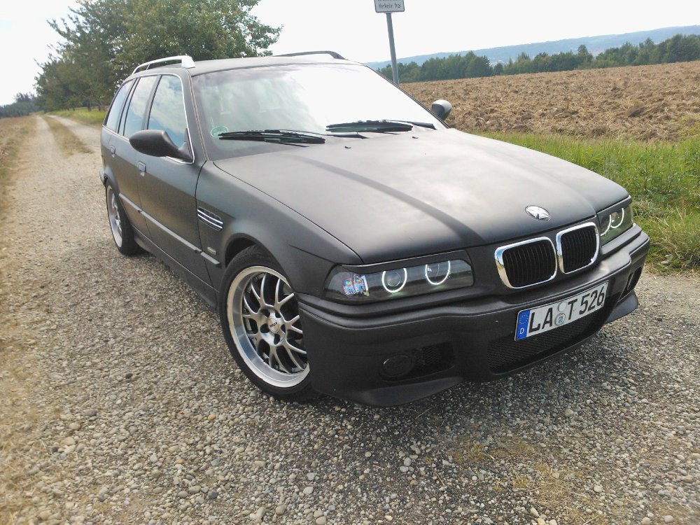 Ex Alltagskombi -mattschwart gerollert! - 3er BMW - E36