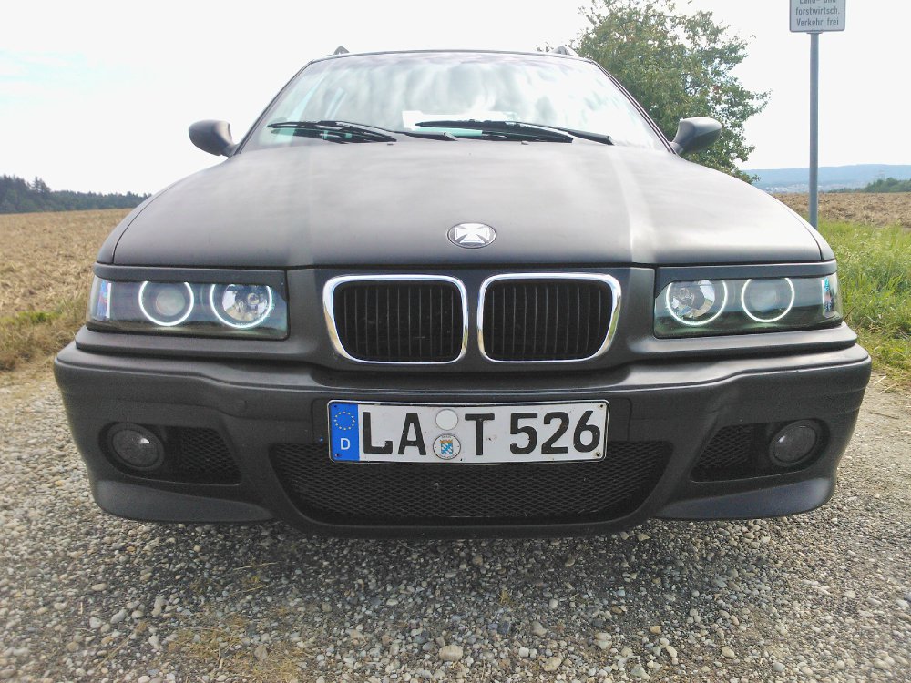 Ex Alltagskombi -mattschwart gerollert! - 3er BMW - E36