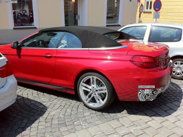 BMW-News-Blog: Neue Spyshots zeigen 6er Cabrio mit M Sportpaket - BMW-Syndikat