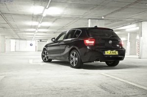 BMW-News-Blog: Neue Fotos & Video: Der BMW 1er F20 in Schwarz