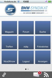 BMW-News-Blog: Die neue BMW-Syndikat iPhone-App: Jetzt im AppStor - BMW-Syndikat