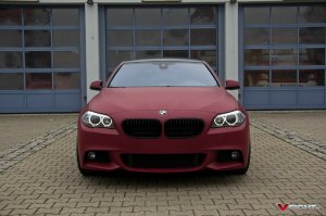 BMW-News-Blog: BMW 5er 535d Touring (F11): Cherry Red Matt Metall - BMW-Syndikat