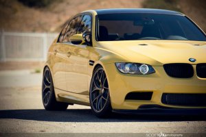 BMW-News-Blog: BMW M3 E90: Amerikaner in Dakargelb mit 600 PS