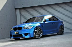 BMW-News-Blog: BMW 1er M Coup: BEST Cars and Bikes und der blaue Bolide